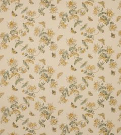 Honeysuckle Fabric by Colefax and Fowler Gold/Sage Honeysuckle Fabric by Colefax and Fowler Gold/Sage