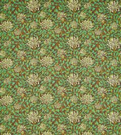 Honeysuckle Fabric by Morris & Co Autumn Honeysuckle Fabric by Morris & Co Autumn