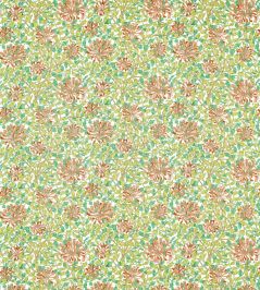 Honeysuckle Fabric by Morris & Co Summer Honeysuckle Fabric by Morris & Co Summer
