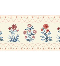 Hoopla Border Wallpaper by DADO Ruby Hoopla Border Wallpaper by DADO Ruby