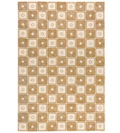 Hop Scotch Rug by GP & J Baker Ochre Hop Scotch Rug by GP & J Baker Ochre
