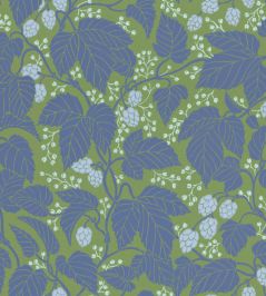Hops And Glory Wallpaper by Langelid Von Bromssen Ivy Green Hops And Glory Wallpaper by Langelid Von Bromssen Ivy Green