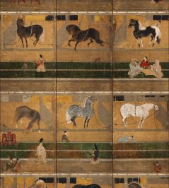 Horse Stable Wallpaper by MINDTHEGAP Brown Horse Stable Wallpaper by MINDTHEGAP Brown
