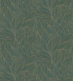 Hosta Wallpaper by Casamance Jaspe/Dore Hosta Wallpaper by Casamance Jaspe/Dore