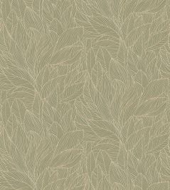 Hosta Wallpaper by Casamance Sauge/Dore Hosta Wallpaper by Casamance Sauge/Dore