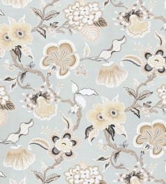Hothouse Flowers Fabric by Schumacher Mineral Hothouse Flowers Fabric by Schumacher Mineral