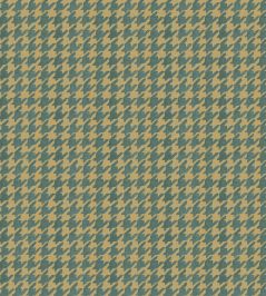 Hounds Tooth Fabric by Arley House Gold Hounds Tooth Fabric by Arley House Gold