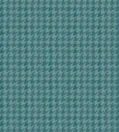 Hounds Tooth Fabric by Arley House Teal Hounds Tooth Fabric by Arley House Teal