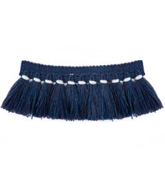 Hula Fringe Trimming by Christopher Farr Cloth Azzurro Hula Fringe Trimming by Christopher Farr Cloth Azzurro
