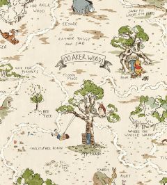 Hundred Acre Wood Wallpaper by Sanderson Cashew Hundred Acre Wood Wallpaper by Sanderson Cashew