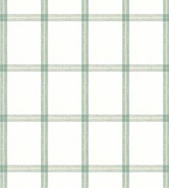 Huntington Plaid Fabric by Thibaut Seaglass Huntington Plaid Fabric by Thibaut Seaglass