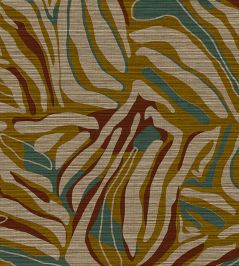 Hutu Wallpaper by Jannelli&Volpi Yellow/Brown Hutu Wallpaper by Jannelli&Volpi Yellow/Brown