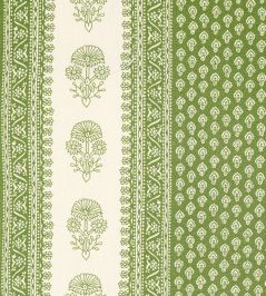 Hyacinth Indoor/Outdoor Fabric by Schumacher Leaf Green Hyacinth Indoor/Outdoor Fabric by Schumacher Leaf Green
