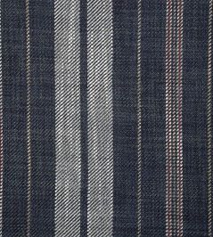 Galloway Fabric by Ian Mankin Dark Navy Galloway Fabric by Ian Mankin Dark Navy