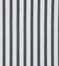 Ticking 2 Fabric by Ian Mankin Dark Navy Ticking 2 Fabric by Ian Mankin Dark Navy