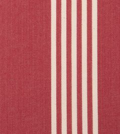 Oxford Stripe Fabric by Ian Mankin Peony Oxford Stripe Fabric by Ian Mankin Peony