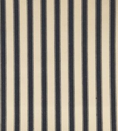 Ticking 2 Fabric by Ian Mankin Black Ticking 2 Fabric by Ian Mankin Black