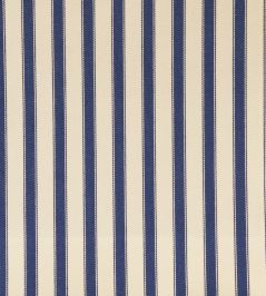 Ticking 2 Fabric by Ian Mankin Navy Ticking 2 Fabric by Ian Mankin Navy