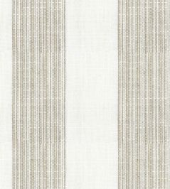 Lulworth Stripe Fabric by Ian Mankin Oatmeal Lulworth Stripe Fabric by Ian Mankin Oatmeal
