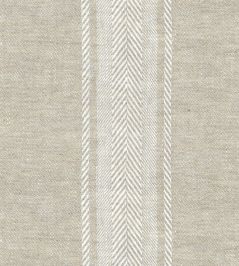 Salcombe Stripe Fabric by Ian Mankin Oatmeal Salcombe Stripe Fabric by Ian Mankin Oatmeal