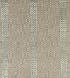 Hopsack Stripe Fabric by Ian Mankin Mint Hopsack Stripe Fabric by Ian Mankin Mint