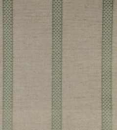 Hopsack Stripe Fabric by Ian Mankin Sage Hopsack Stripe Fabric by Ian Mankin Sage