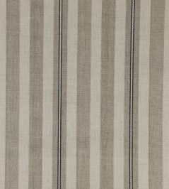 Spencer Stripe 2 Fabric by Ian Mankin Black Spencer Stripe 2 Fabric by Ian Mankin Black