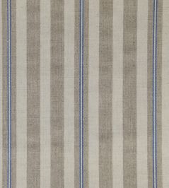 Spencer Stripe 2 Fabric by Ian Mankin Indigo Spencer Stripe 2 Fabric by Ian Mankin Indigo