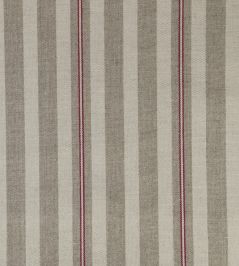 Spencer Stripe 2 Fabric by Ian Mankin Peony Spencer Stripe 2 Fabric by Ian Mankin Peony