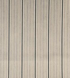 Vintage Stripe 4 Fabric by Ian Mankin Black Vintage Stripe 4 Fabric by Ian Mankin Black