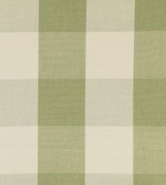 Avon Check Fabric by Ian Mankin Sage Avon Check Fabric by Ian Mankin Sage