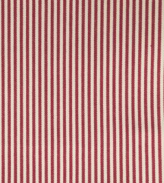 Candy Stripe Fabric by Ian Mankin Peony Candy Stripe Fabric by Ian Mankin Peony