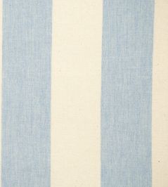 Devon Stripe Fabric by Ian Mankin Bluebell Devon Stripe Fabric by Ian Mankin Bluebell
