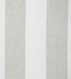 Devon Stripe Fabric by Ian Mankin Cream Devon Stripe Fabric by Ian Mankin Cream