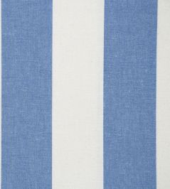 Devon Stripe Fabric by Ian Mankin Indigo Devon Stripe Fabric by Ian Mankin Indigo