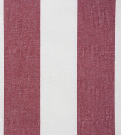 Devon Stripe Fabric by Ian Mankin Peony Devon Stripe Fabric by Ian Mankin Peony