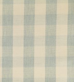Suffolk Check Large Fabric by Ian Mankin Mint Suffolk Check Large Fabric by Ian Mankin Mint