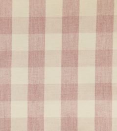 Suffolk Check Large Fabric by Ian Mankin Pink Suffolk Check Large Fabric by Ian Mankin Pink