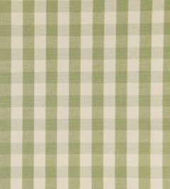 Suffolk Check Small Fabric by Ian Mankin Sage Suffolk Check Small Fabric by Ian Mankin Sage