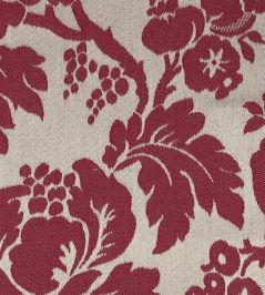 Wildflower Fabric by Ian Mankin Red Wildflower Fabric by Ian Mankin Red