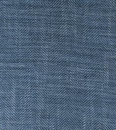Arran Fabric by Ian Mankin Blue Arran Fabric by Ian Mankin Blue