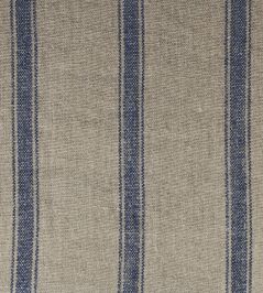 Angus Stripe Fabric by Ian Mankin Nordic Navy Angus Stripe Fabric by Ian Mankin Nordic Navy