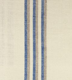 Grain Stripe Fabric by Ian Mankin Indigo Grain Stripe Fabric by Ian Mankin Indigo