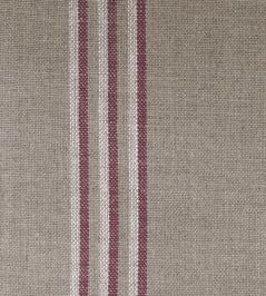 Grain Stripe Fabric by Ian Mankin Nordic Peony Grain Stripe Fabric by Ian Mankin Nordic Peony