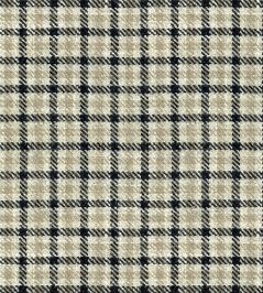 Nairn Check Fabric by Ian Mankin Charcoal Nairn Check Fabric by Ian Mankin Charcoal