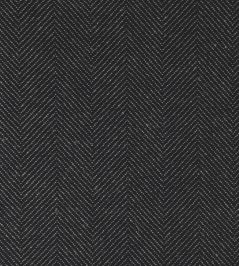 Atlantic Union Fabric by Ian Mankin Black Atlantic Union Fabric by Ian Mankin Black