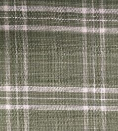Peverell Check Fabric by Ian Sanderson Comfrey Peverell Check Fabric by Ian Sanderson Comfrey