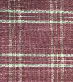 Peverell Check Fabric by Ian Sanderson Indian Red Peverell Check Fabric by Ian Sanderson Indian Red
