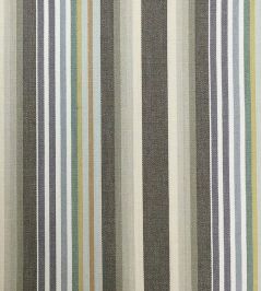 Quay Stripe Fabric by Ian Sanderson Sedge Quay Stripe Fabric by Ian Sanderson Sedge