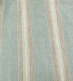 Callow Stripe Fabric by Ian Sanderson Chalk Blue Callow Stripe Fabric by Ian Sanderson Chalk Blue
